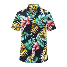 Load image into Gallery viewer, Dioufond Men's Casual Short Sleeve Summer Hawaiian Aloha Shirt Men Button Down Floral Pineapple Print Shirts 2018 New S-3XL