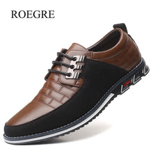 Load image into Gallery viewer, 2019 New Big Size 38-48 Oxfords Leather Men Shoes Fashion Casual Slip On Formal Business Wedding Dress Shoes Men Drop Shipping