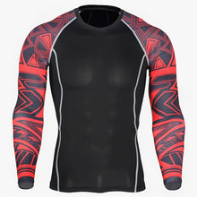 Load image into Gallery viewer, Men's Thermal Underwear Set Long Sleeve Fitness Tights Sportswear Compression Elastic Track and Field Running Wear Men's suit