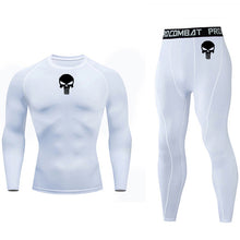 Load image into Gallery viewer, Men's Thermal Underwear Set Long Sleeve Fitness Tights Sportswear Compression Elastic Track and Field Running Wear Men's suit