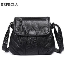 Load image into Gallery viewer, REPRCLA Brand Designer Women Messenger Bags Crossbody Soft PU Leather Shoulder Bag High Quality Fashion Women Bags Handbags