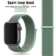 Load image into Gallery viewer, Strap For Apple Watch band 44 mm/40mm applewatch 42mm 38mm bracelet correa pulseira nylon loop watchband iwatch 5 4 3 series