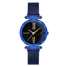 Load image into Gallery viewer, Charming Purple Women Watches Minimalism Casual Starry Sky Lady Wristwatch Magnet buckle Fashion Luxury Brand Female Watch Gift