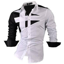Load image into Gallery viewer, Jeansian Spring Autumn Features Shirts Men Casual Jeans Shirt New Arrival Long Sleeve Casual Slim Fit Male Shirts Z030