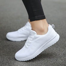 Load image into Gallery viewer, Shoes Woman Sneakers White Platform Trainers Women Shoe Casual Tenis Feminino Zapatos de Mujer Zapatillas Womens Sneaker Basket