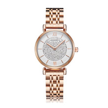 Load image into Gallery viewer, Dropshipping Rose Gold Stainless Steel Bracelet Watch Women Fashion Womens Quartz Watches Hip Hop Diamonds Ladies Clock Female