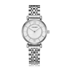 Load image into Gallery viewer, Dropshipping Rose Gold Stainless Steel Bracelet Watch Women Fashion Womens Quartz Watches Hip Hop Diamonds Ladies Clock Female