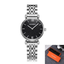 Load image into Gallery viewer, Dropshipping Rose Gold Stainless Steel Bracelet Watch Women Fashion Womens Quartz Watches Hip Hop Diamonds Ladies Clock Female