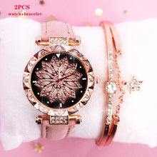 Load image into Gallery viewer, 2019 New brand Starry Sky Women Watch Fashion Elegant Magnet Buckle Vibrato Purple Gold Ladies Wristwatch Luxury Women Watches