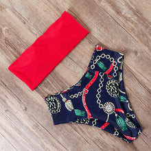 Load image into Gallery viewer, RUUHEE Bandage Bikini Swimwear Women Swimsuit High Waist Bikini Set 2019 Bathing Suit Push Up Maillot De Bain Femme Beachwear