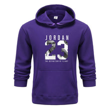 Load image into Gallery viewer, Nuevo Hombre sudaderas con capucha traje Jordan 23 chándal sudadera traje polar Sudadera con capucha + Pantalones de sudor Jogging Homme Pullover 3XL traje deportivo masculino