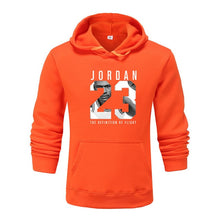 Load image into Gallery viewer, Nuevo Hombre sudaderas con capucha traje Jordan 23 chándal sudadera traje polar Sudadera con capucha + Pantalones de sudor Jogging Homme Pullover 3XL traje deportivo masculino