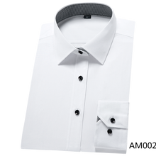 Load image into Gallery viewer, DAVYDAISY Hot Sale High Quality Men Shirt Long Sleeve Twill Solid Causal Formal Business Shirt Brand Man Dress Shirts DS085