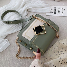 Load image into Gallery viewer, Chain Pu Leather Crossbody Bags For Women 2020 Small Shoulder Messenger Bag Special Lock Design Female Travel Handbags