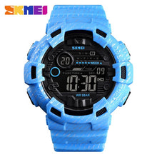 Load image into Gallery viewer, SKMEI Fashion Sport Watch Men Alarm Clock Cowboy Waterproof Week Display Men Watches Denim Digital Watch relogio masculino 1472