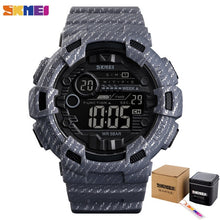 Load image into Gallery viewer, SKMEI Fashion Sport Watch Men Alarm Clock Cowboy Waterproof Week Display Men Watches Denim Digital Watch relogio masculino 1472