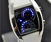 Load image into Gallery viewer, Relógio Dos Homens de moda Único LED Relógio Digital Homens Relógio Do Esporte Eletrônico Relógios Rubber Band Relógio montre homme erkek kol saati