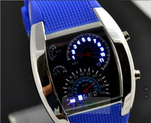 Load image into Gallery viewer, Relógio Dos Homens de moda Único LED Relógio Digital Homens Relógio Do Esporte Eletrônico Relógios Rubber Band Relógio montre homme erkek kol saati