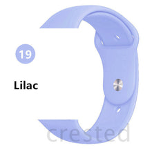 Load image into Gallery viewer, Silicone strap For Apple Watch band 44 mm/40mm iwatch Band 38mm 42mm Sport bracelet Rubber watchband for apple watch 5 4 3 2 1