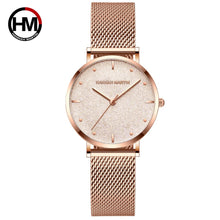 Load image into Gallery viewer, Women Watches Top Brand Luxury Japan Quartz Movement Stainless Steel Sliver White Dial Waterproof Wristwatches relogio feminino