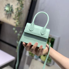 Load image into Gallery viewer, Mini Small Square bag 2020 Fashion New Quality PU Leather Women's Handbag Crocodile pattern Chain Shoulder Messenger Bags
