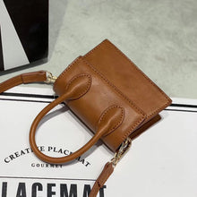 Load image into Gallery viewer, Mini Small Square bag 2020 Fashion New Quality PU Leather Women's Handbag Crocodile pattern Chain Shoulder Messenger Bags