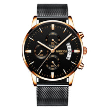 Load image into Gallery viewer, NIBOSI Relogio Masculino Men Watches Luxury Famous Top Brand Men's Fashion Casual Dress Watch Military Quartz Wristwatches Saat