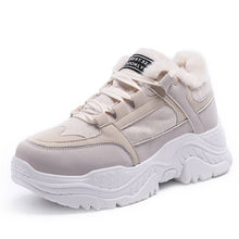 Load image into Gallery viewer, FUJIN Women Casual Sneakers Spring Autumn Sneakers Breathable Women Shoes Lace Up Female Boots Comrfortable Platform Shoes Women