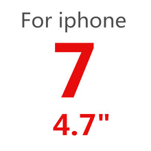 Load image into Gallery viewer, Funda completa templada de cristal para iPhone XS Max XR X película protectora de pantalla a prueba de explosiones para iPhone 6 6s 7 8 Plus 5 5S 5C SE Glass