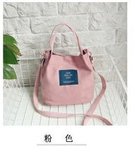 Load image into Gallery viewer, Korean Women's Shoulder Bag Women Handbag Canvas women Messenger Bags Summer bolsa feminina para mujer Gift 2017 New Fashion