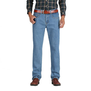 2019 Men Cotton Straight Classic Jeans Spring Autumn Male Denim Pants Overalls Designer Men Jeans High Quality Size 28-44