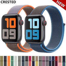 Load image into Gallery viewer, Strap For Apple Watch band 44 mm/40mm applewatch  42mm 38mm bracelet correa pulseira nylon loop watchband iwatch 5 4 3 series
