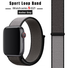 Load image into Gallery viewer, Strap For Apple Watch band 44 mm/40mm applewatch  42mm 38mm bracelet correa pulseira nylon loop watchband iwatch 5 4 3 series
