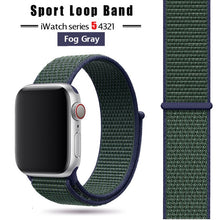 Load image into Gallery viewer, Strap For Apple Watch band 44 mm/40mm applewatch  42mm 38mm bracelet correa pulseira nylon loop watchband iwatch 5 4 3 series
