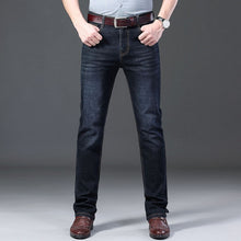 Load image into Gallery viewer, Jean Homme Men Jeans Skinny Slim Fit Black Blue Denim Spijkerbroeken Heren Biker Stretch Pants Trousers Casual Distressed
