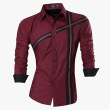 Load image into Gallery viewer, Jeansian Spring Autumn Features Shirts Men Casual Jeans Shirt New Arrival Long Sleeve Casual Slim Fit Male Shirts Z030

