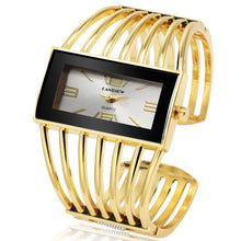 Load image into Gallery viewer, CANSNOW Womens Watch Luxury Fashion Rose Gold Bangle Bracelet Watch Women Dress Clock Female Lady Saati Girls Wristwatch Relojes
