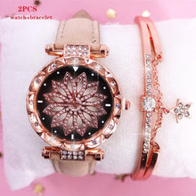 Load image into Gallery viewer, 2019 New brand Starry Sky Women Watch Fashion Elegant Magnet Buckle Vibrato Purple Gold Ladies Wristwatch Luxury Women Watches
