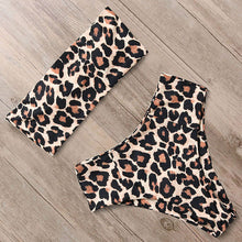 Load image into Gallery viewer, RUUHEE Bandage Bikini Swimwear Women Swimsuit High Waist Bikini Set 2019 Bathing Suit Push Up Maillot De Bain Femme Beachwear
