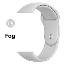 Load image into Gallery viewer, Strap for apple watch band 38mm 42 mm iwatch band 44mm 40mm Sport silicone belt for bracelet apple watch 5 4 3 2 accessories 42

