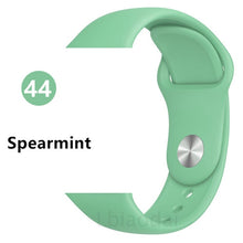Load image into Gallery viewer, Strap for apple watch band 38mm 42 mm iwatch band 44mm 40mm Sport silicone belt for bracelet apple watch 5 4 3 2 accessories 42
