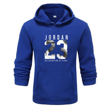 Load image into Gallery viewer, Nuevo Hombre sudaderas con capucha traje Jordan 23 chándal sudadera traje polar Sudadera con capucha + Pantalones de sudor Jogging Homme Pullover 3XL traje deportivo masculino
