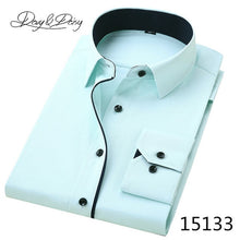 Load image into Gallery viewer, DAVYDAISY Hot Sale High Quality Men Shirt Long Sleeve Twill Solid Causal  Formal Business Shirt Brand Man Dress Shirts DS085
