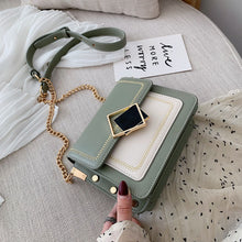 Load image into Gallery viewer, Chain Pu Leather Crossbody Bags For Women 2020 Small Shoulder Messenger Bag Special Lock Design Female Travel Handbags
