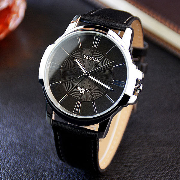 Montre-bracelet d'affaires hommes montres marque célèbre montre-bracelet de mode classique nouvelle montre à Quartz mâle pour hommes horloge heures Hodinky homme