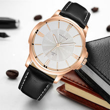 Load image into Gallery viewer, Montre-bracelet d&#39;affaires hommes montres marque célèbre montre-bracelet de mode classique nouvelle montre à Quartz mâle pour hommes horloge heures Hodinky homme
