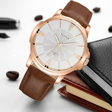 Load image into Gallery viewer, Montre-bracelet d&#39;affaires hommes montres marque célèbre montre-bracelet de mode classique nouvelle montre à Quartz mâle pour hommes horloge heures Hodinky homme
