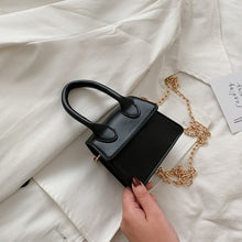 Load image into Gallery viewer, Mini Small Square bag 2020 Fashion New Quality PU Leather Women&#39;s Handbag Crocodile pattern Chain Shoulder Messenger Bags
