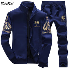 Load image into Gallery viewer, BOLUBAO Brand Men&#39;s Sportswear Sets Spring Autumn Male Casual Tracksuit Men 2 Piece Sweatshirt + Sweatpants Set
