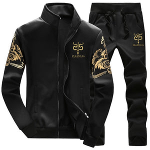 BOLUBAO Brand Men's Sportswear Sets Spring Autumn Male Casual Tracksuit Men 2 Piece Sweatshirt + Sweatpants Set